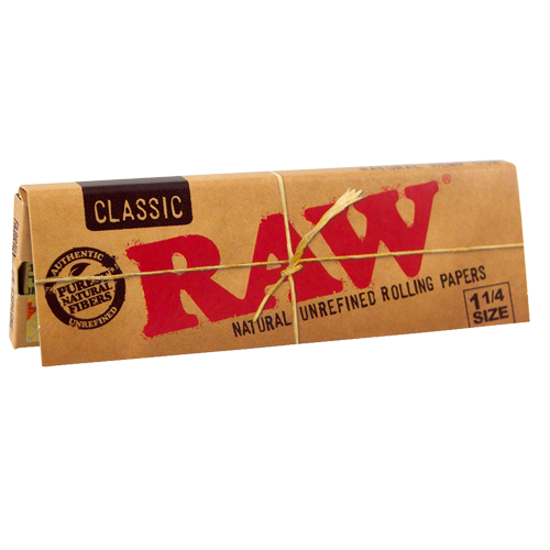papel raw 1 1/4
