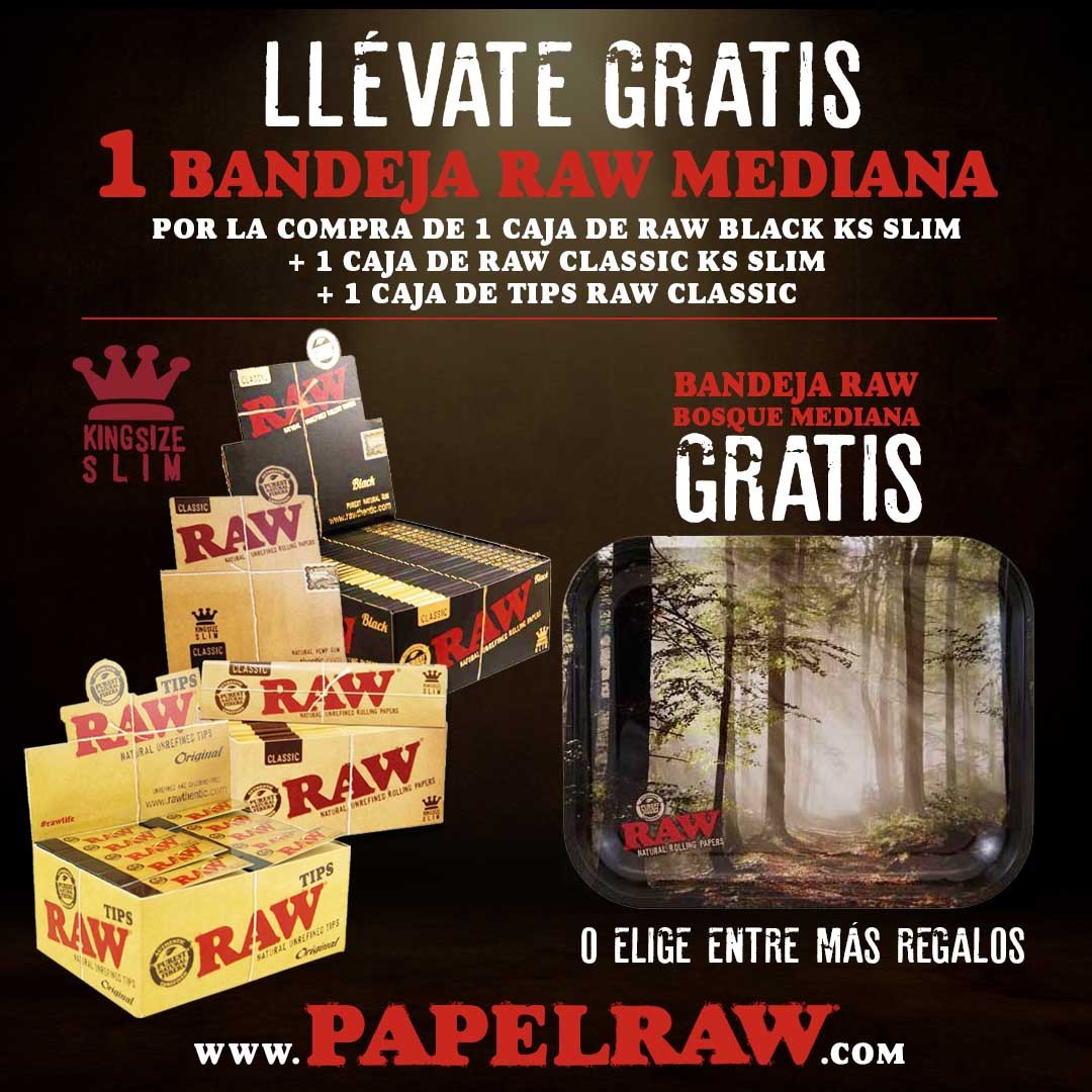 Pack Raw regalo Bandeja bosque