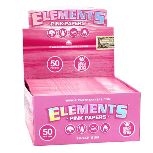 Elements Pink King Size Slim - Display