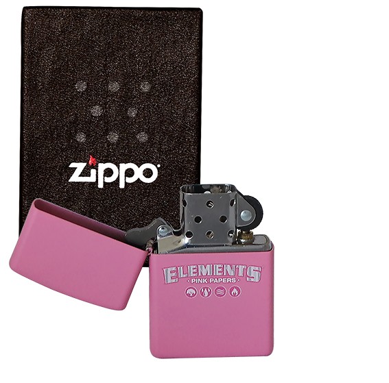 Elements Zippo Pink