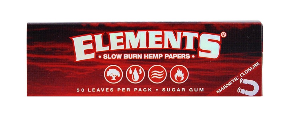 Elements Red 1 1/4 - Librillo 