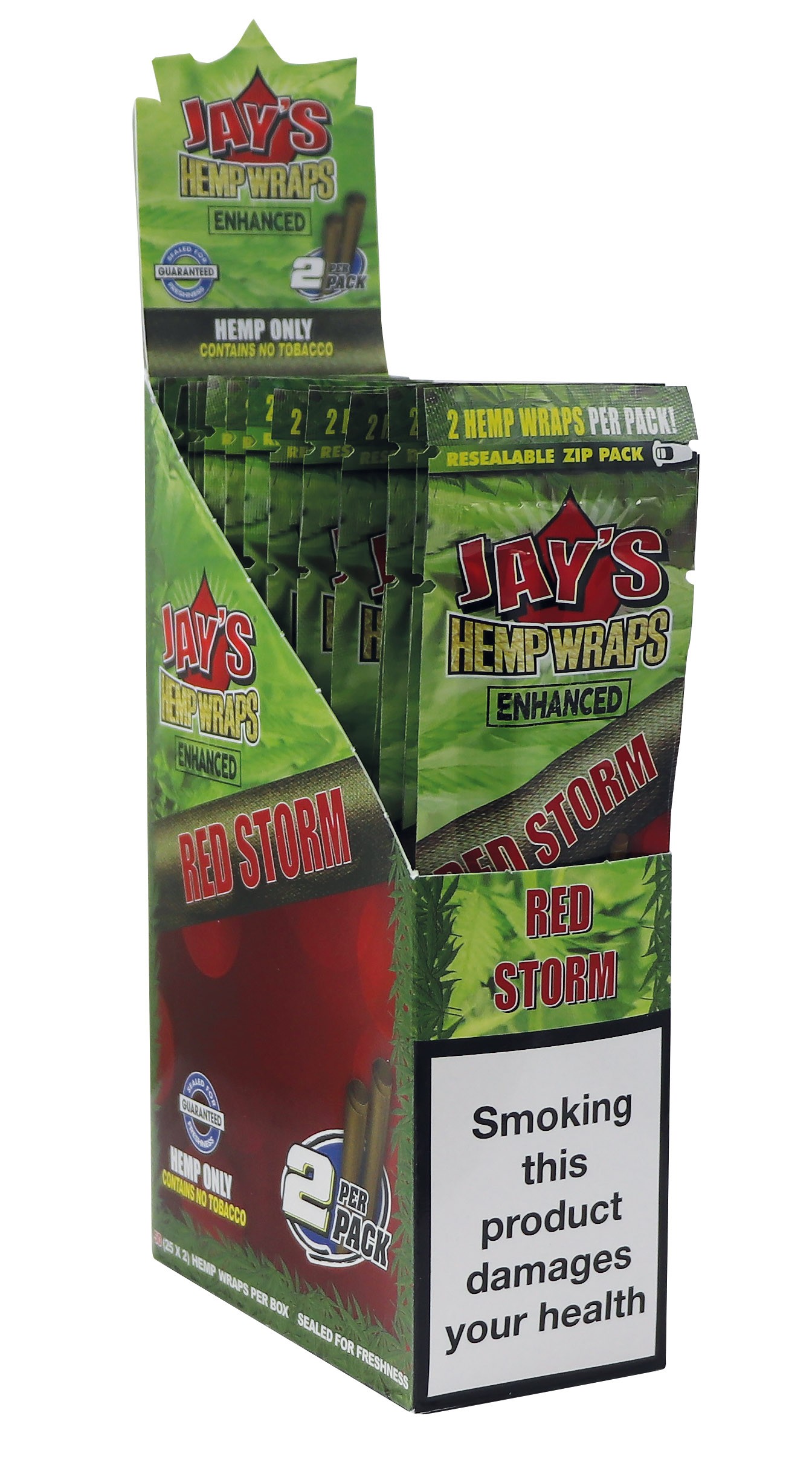 Jay´s Hemp Wraps Enhanced Red Storm