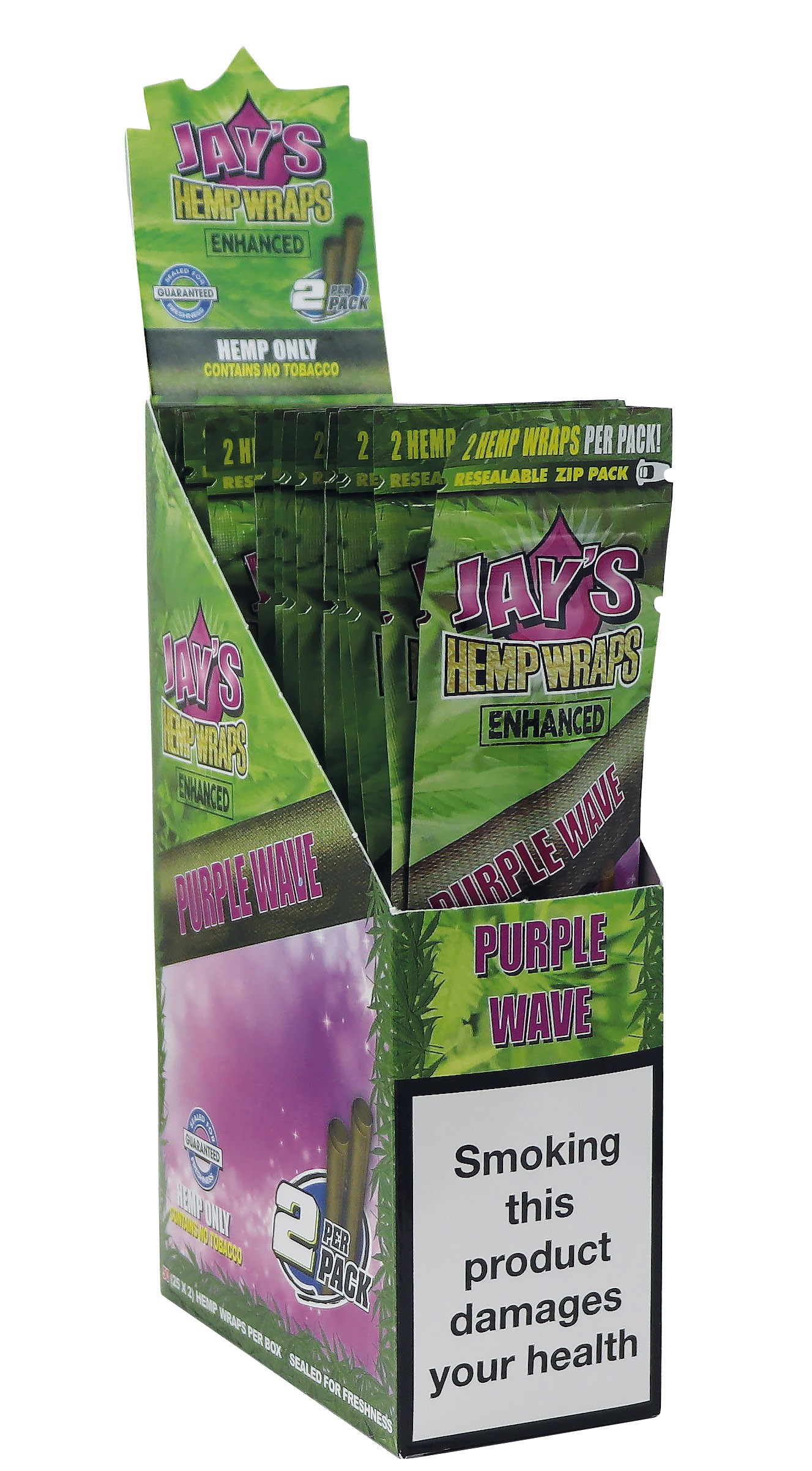 Jay´s Hemp Wraps Enhanced Purple Wave 