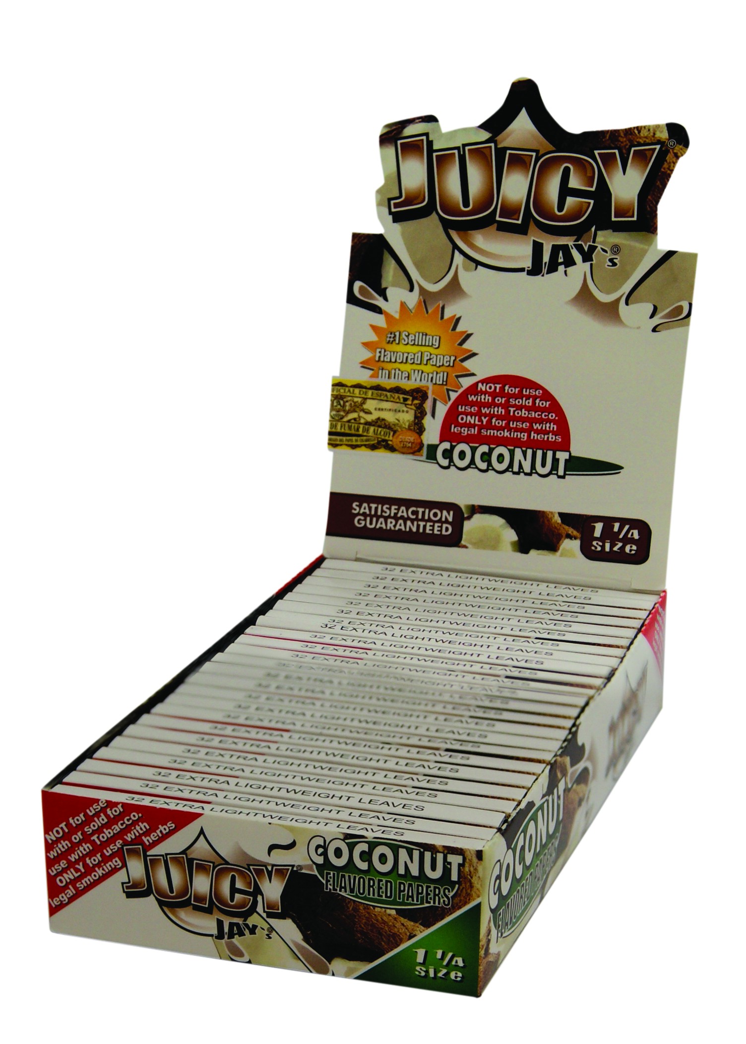 Juicy Jay´s 1 ¼ - Coconut