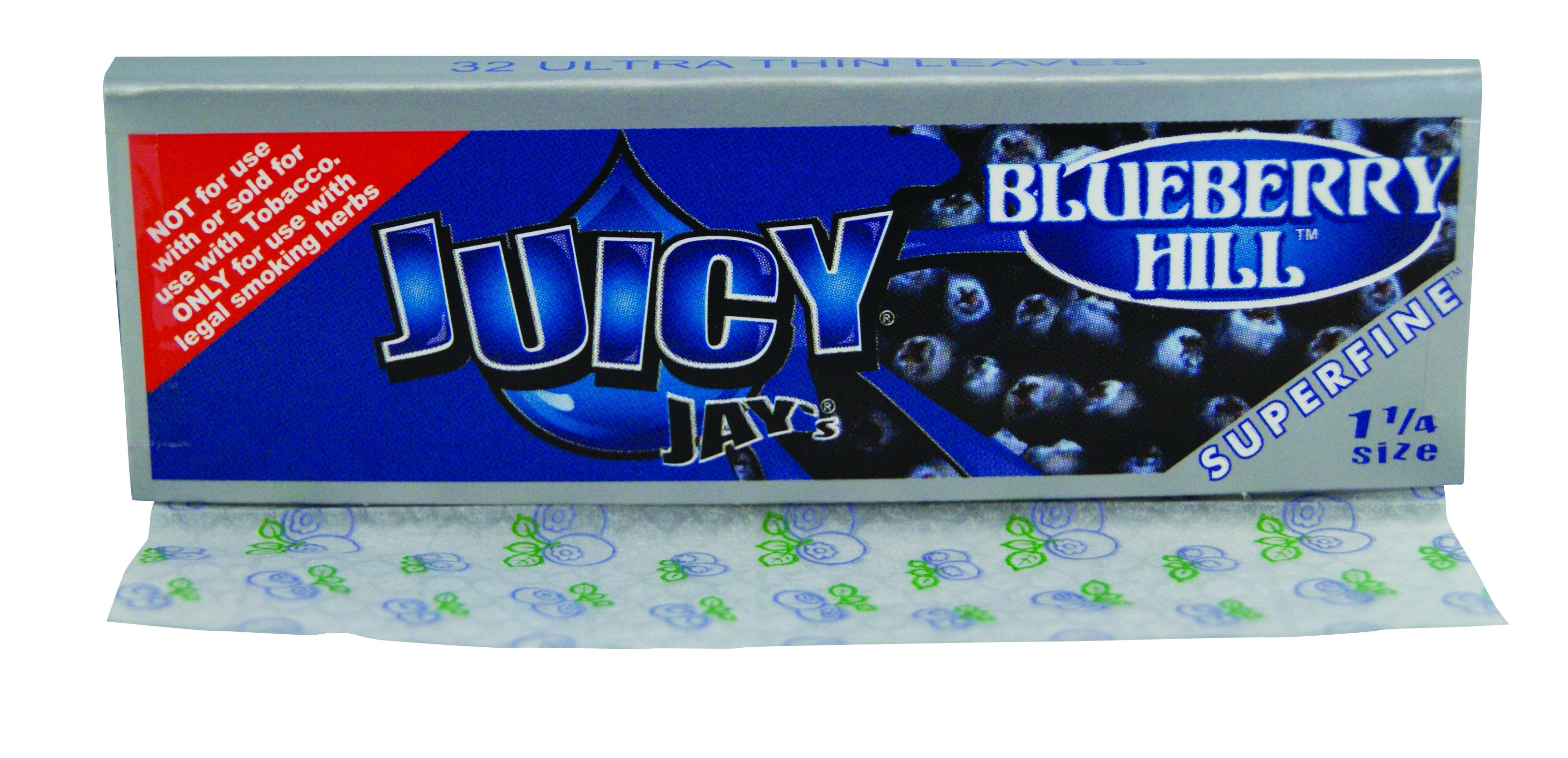 Juicy Jay´s 1 ¼ Superfine - Blueberry - Librillo