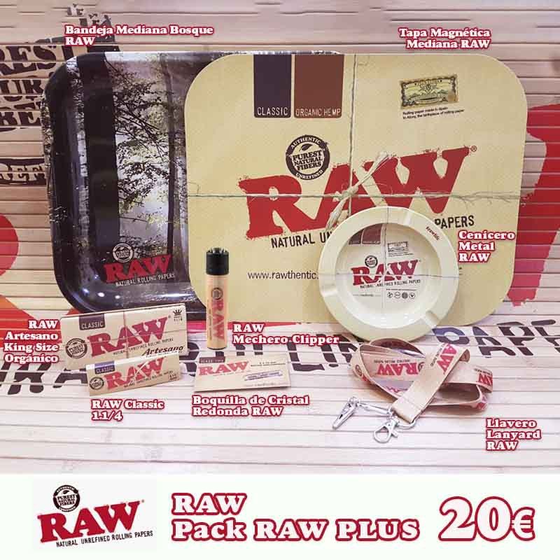 comprar pack raw plus