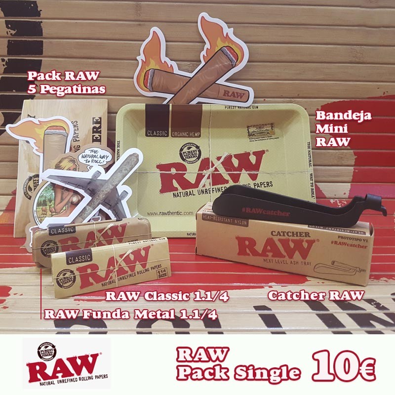 comprar pack raw single