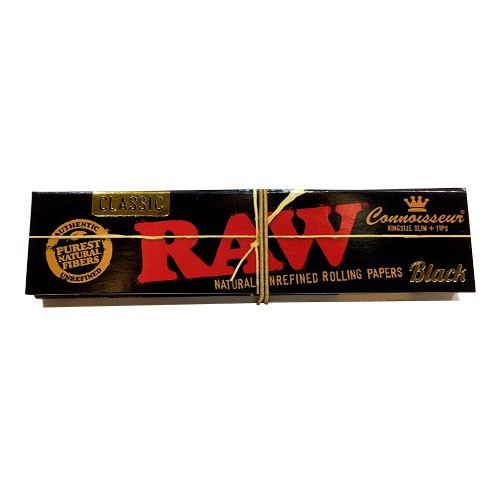 Librito Raw Black Connoisseur King Size