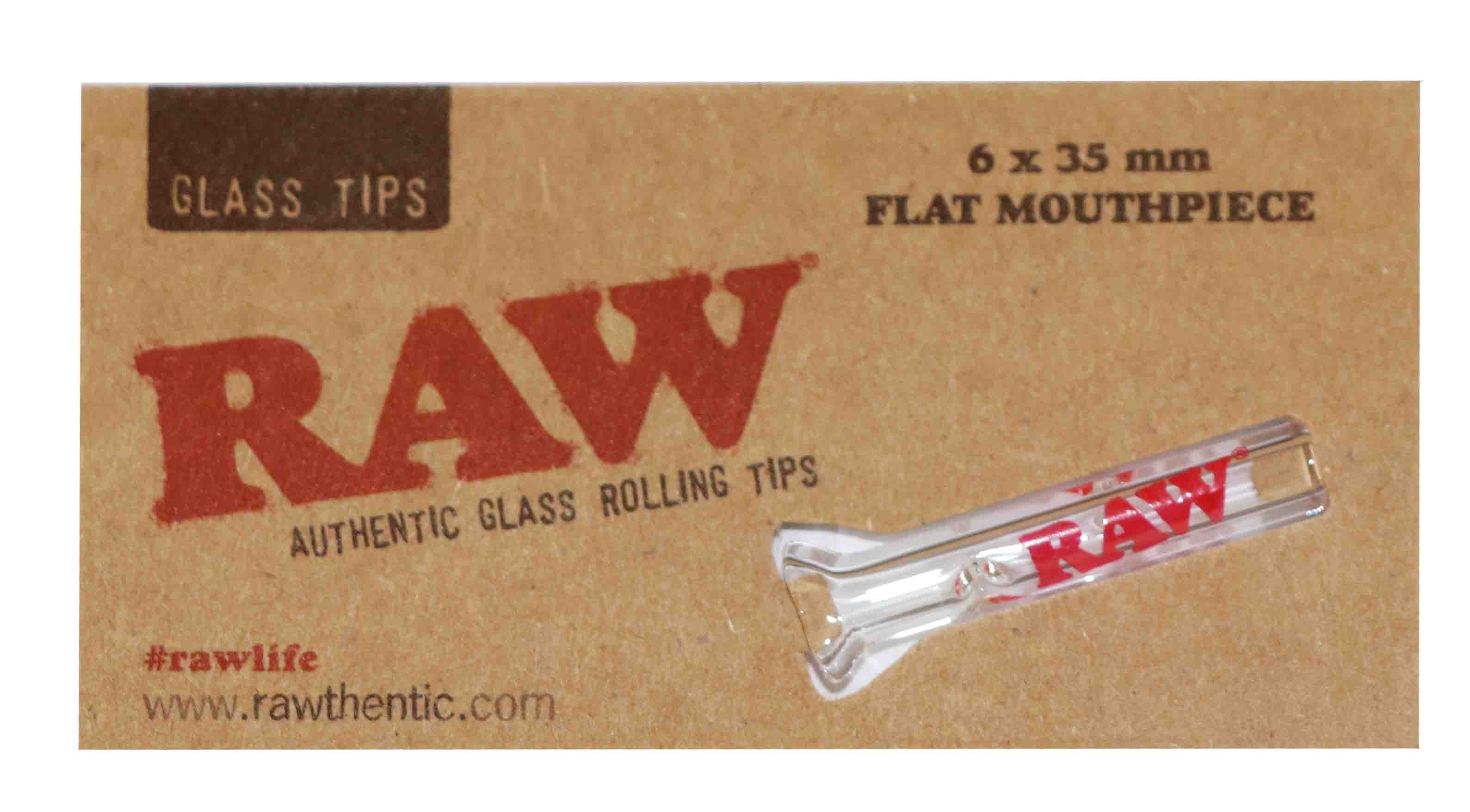 Raw Glass Tips Plana 