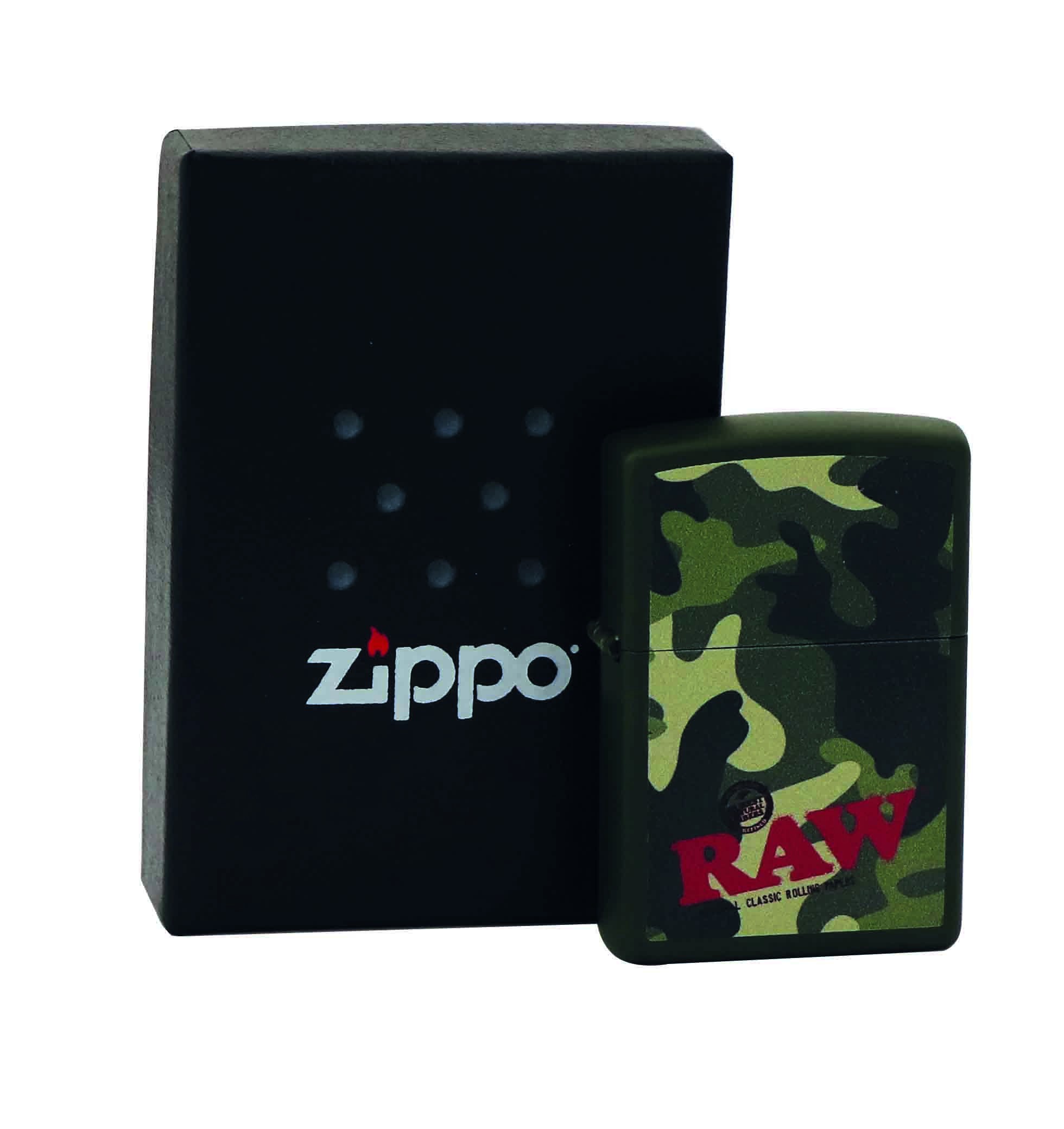 Raw Zippo Camuflaje