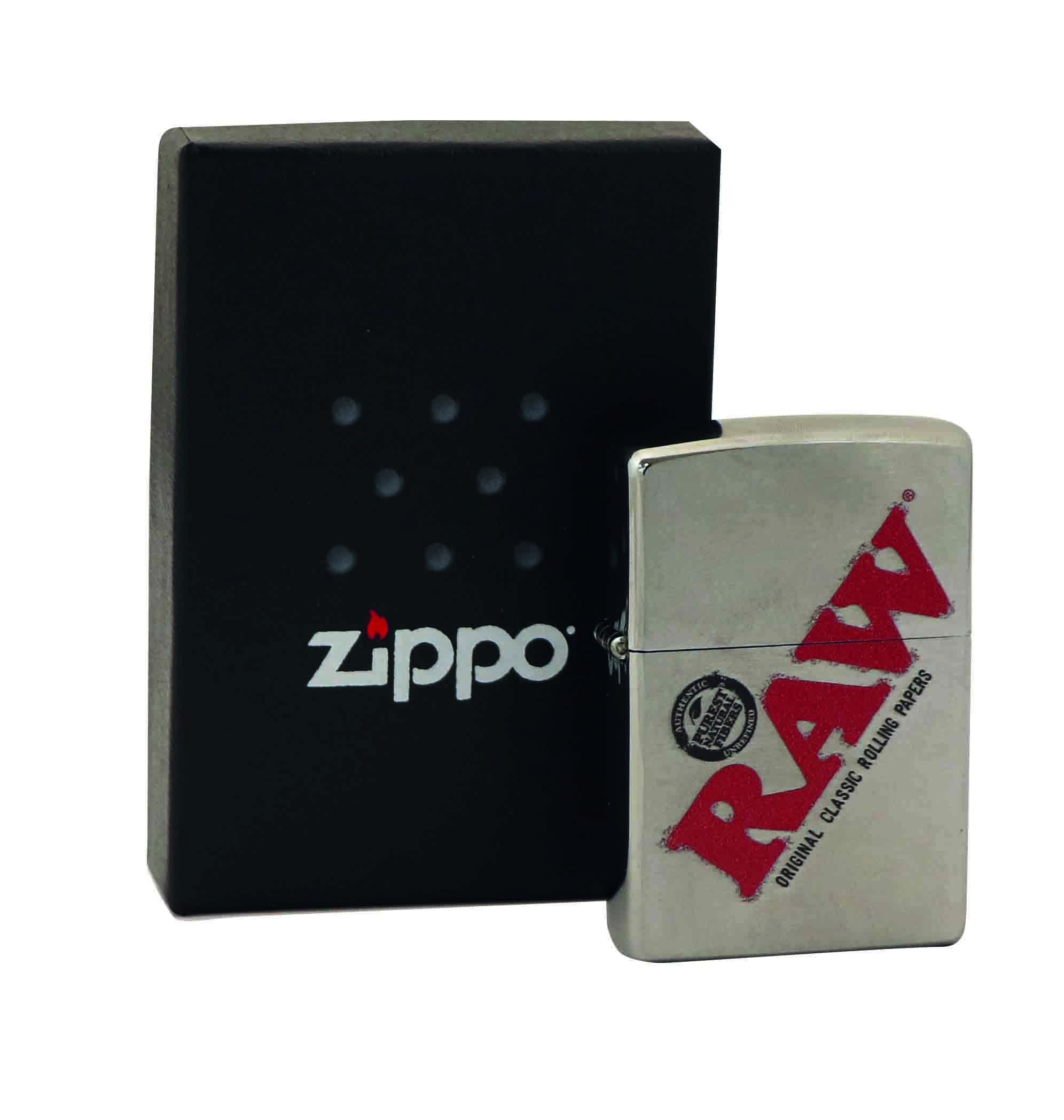 Raw Zippo Silver