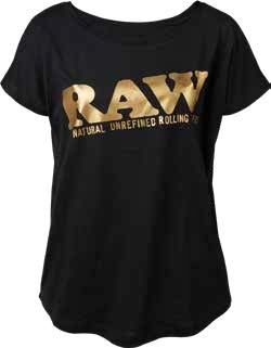 Rpxraw Girl Shirt Black Gold