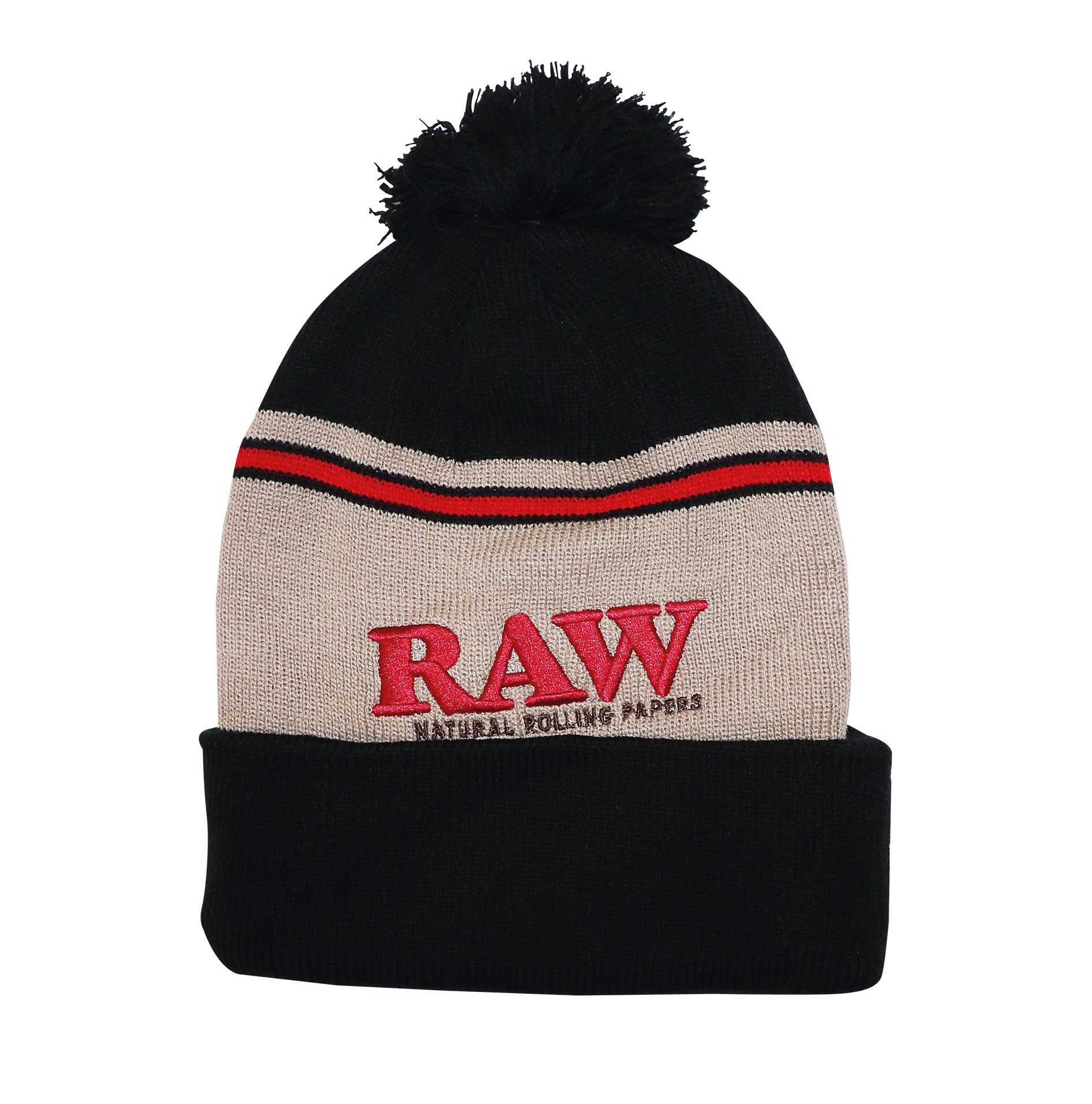 Raw Gorro Negro/ Marrón