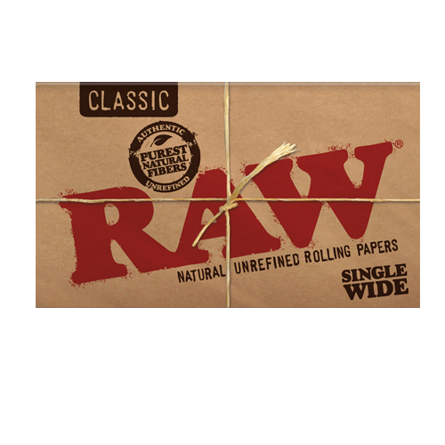 caja papel raw single wide