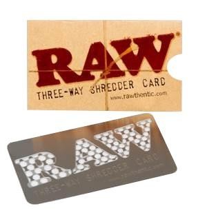 raw tarjeta grinder