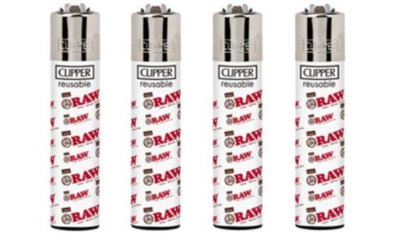 Raw Clipper Logo Blanco 