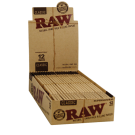  RAW Papel de liar clásico natural sin refinar de 2.756 in,  tamaño único ancho, 100 hojas por paquete, (3 paquetes) : Salud y Hogar