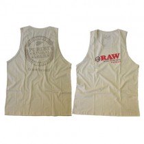 camiseta sin mangas raw