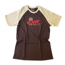 Camiseta Raw Beisbol Marrón