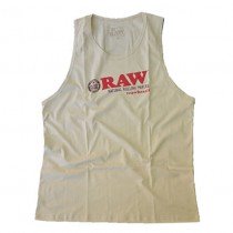 Raw Camiseta Tirantes Brazil Beige