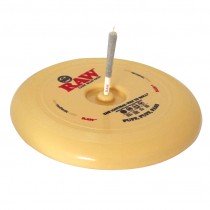 RAW FLYING DISC WITH CONE HOLDER FRISBEE