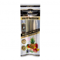 King Palm Fruit Passion - 2 Minis Rollos 