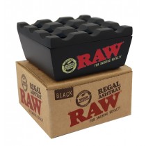 Raw Cenicero Metal Regal Negro