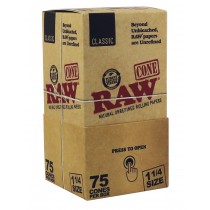 Raw Conos Classic 75PK 1 ¼ 