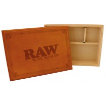 Raw Wooden Rolled Box 