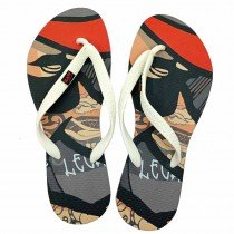 Raw Brazil Chanclas Blanca