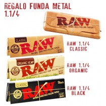 Raw Tripack 1/4 + Funda Metal 1/4