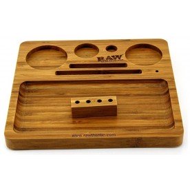 Raw Bambo Rolling Tray