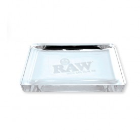 Raw bandeja cristal cenicero