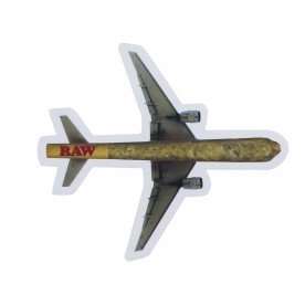 Pegatina Raw Airplane