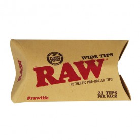 Raw Prerolled Wide Raw Filters