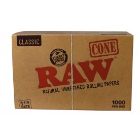Raw Conos 1¼ Classic- 1000 conos
