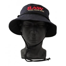 Raw Bucket Hat Negro 