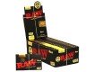 Raw Black Single Wide Double - 100 Papeles