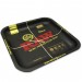 Raw Bandeja Square Black cuadrada
