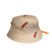 Raw Bucket Hat Beige