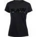 Camiseta Raw Mujer Black Black 