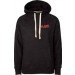 Sudadera Raw negra para hombre 