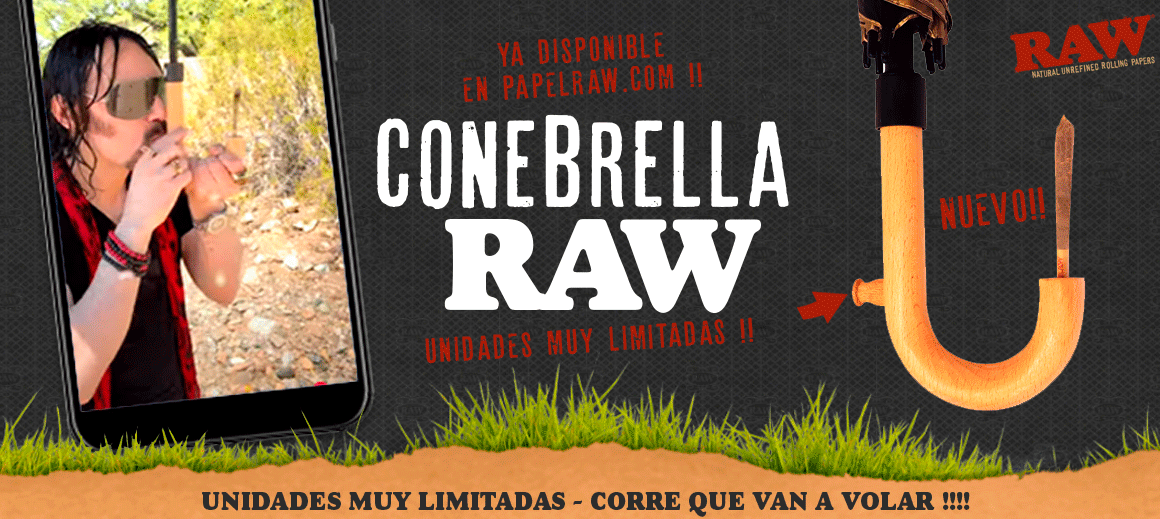RAW CONEBRELLA PARAGUA SOMBRILLA RAW